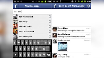Facebook's new mobile messenger takes on RIM's BBM