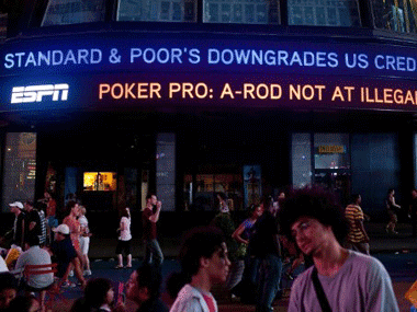 Global markets in a turmoil as S&P lowers US credit rating Global markets in a turmoil as S&P lowers US credit rating