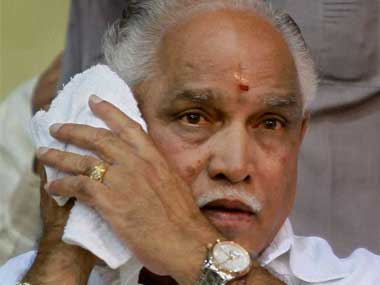 BJP's BS Yeddyurappa to contest 2018 Assembly polls from North Karnataka instead of Shikaripura BJP's BS Yeddyurappa to contest 2018 Assembly polls from North Karnataka instead of Shikaripura