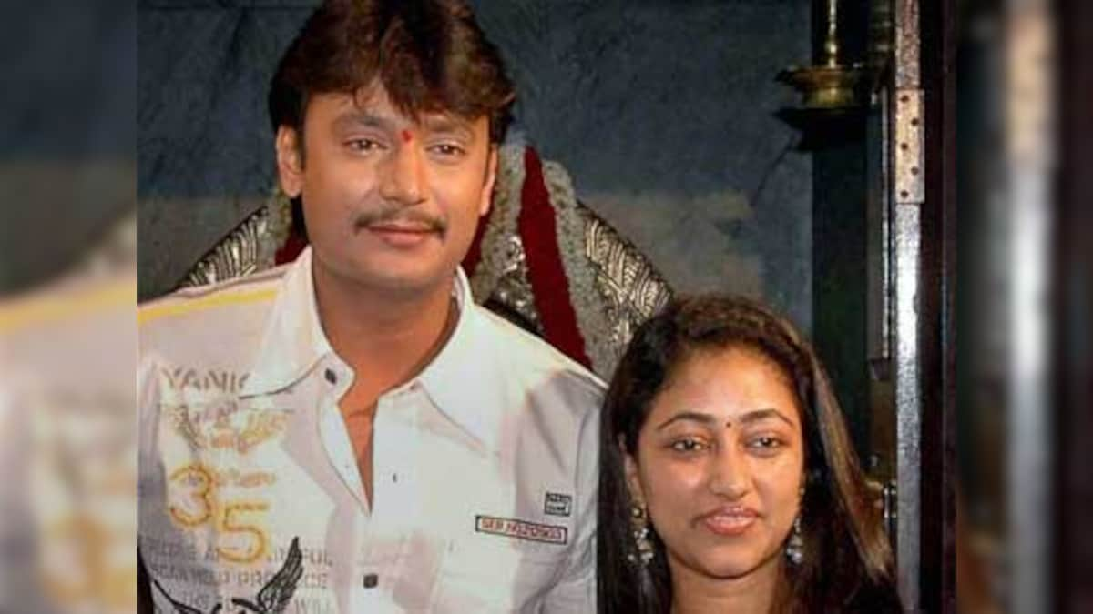 kannada actor darshan family photos