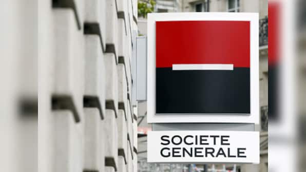Moody's downgrades Credit Agricole, SocGen ratings