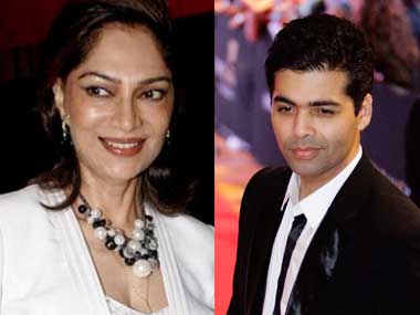 India's most desirable menage-a-trois: Simi, KJo and the pink elephant   India's most desirable menage-a-trois: Simi, KJo and the pink elephant