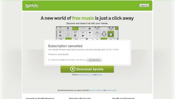 Spotify climbs into bed with Facebook to its users dismay