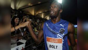 Bolt clocks personal best to win 100m dash in Zagreb