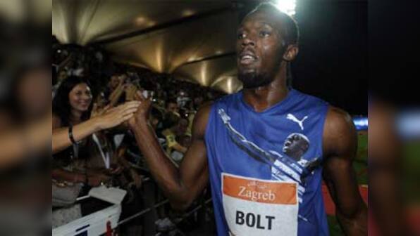 Bolt clocks personal best to win 100m dash in Zagreb