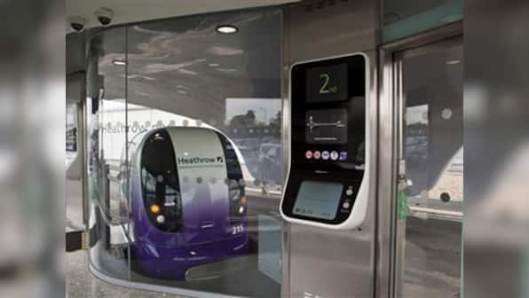 The future is here, super fast laser-guided pods available at Heathrow