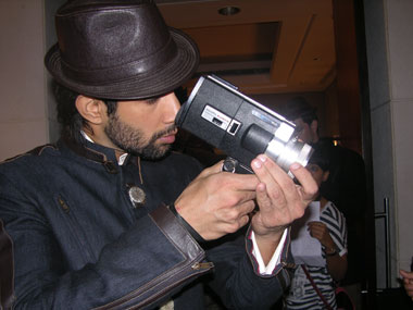 Male models: Motion, lights and half naked bodies Male models: Motion, lights and half naked bodies