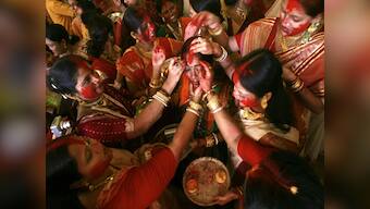 Mamata saris the rage in Kolkata this Durga Puja