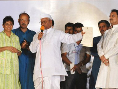 Anna Hazare says... way too much! Anna Hazare says... way too much!