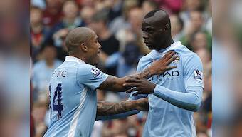 Free-scoring Man City take top spot from United