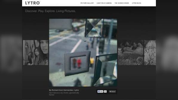 Lytro 3D camera allows users to focus after photos are captured