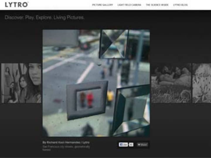 Lytro 3D camera allows users to focus after photos are captured