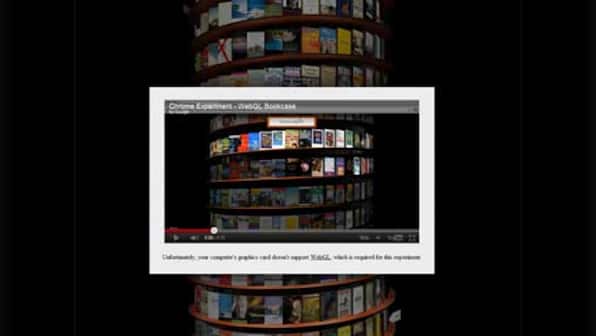 Google's Infinite 3-D bookcase: The definition of cool design  
