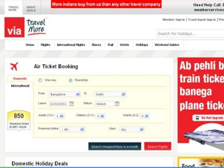 Via.com to raise $100 mn from PE firms by March next year