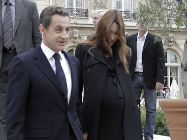 It's a baby girl! but Sarkozy misses the action It's a baby girl! but Sarkozy misses the action
