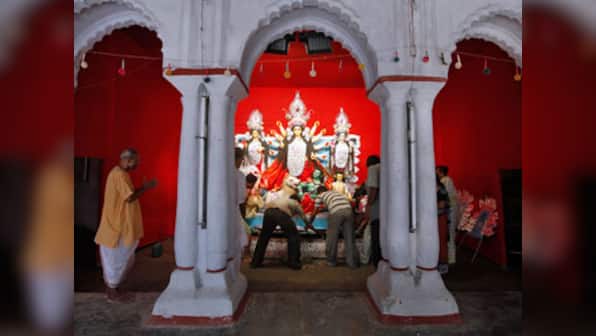 The nineteenth century Durga Puja: Babus, hookahs, and nautchgirls