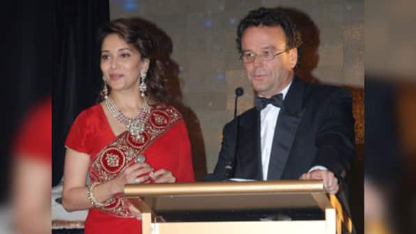 Madhuri Dixit dazzles at the Sotheby’s auction, Emeralds for Elephants