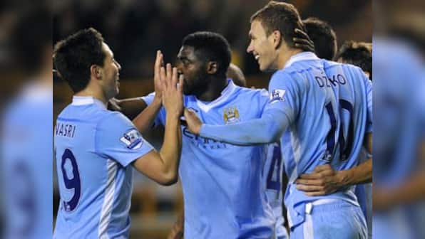 Free-scoring Man City hit five past Wolves