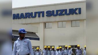 Maruti stock up 2 pc as strike at Manesar unit ends