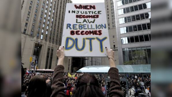 Occupy Wall Street: support gathers, so do funds
