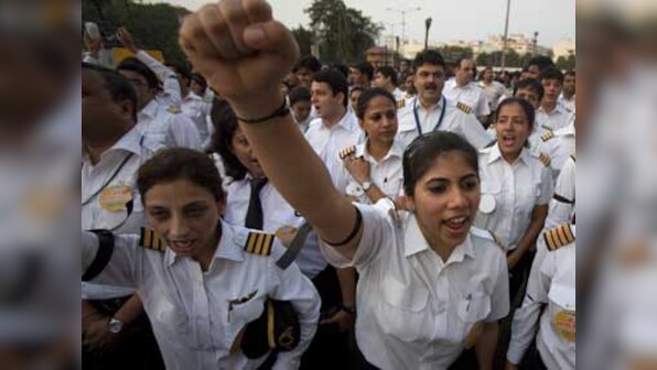 AI cancels 10 flights as pilots report sick, threaten to quit