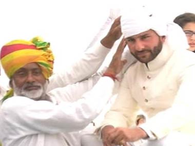 Saif Ali Khan anointed 10th Nawab of Pataudi Saif Ali Khan anointed 10th Nawab of Pataudi