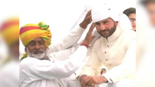 Saif Ali Khan anointed 10th Nawab of Pataudi