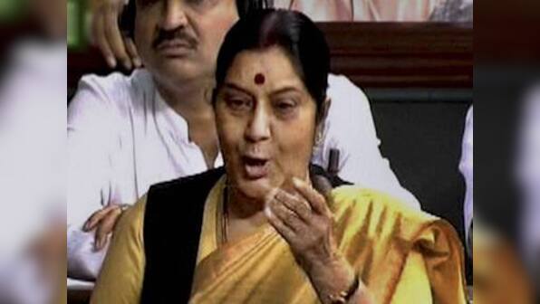 Cash-for votes: Swaraj meets ex-party MPs, Kulkarni in Tihar 