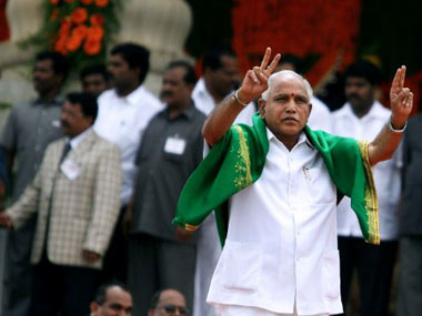 Yeddy complains of chest pain, shifted to hospital from jail Yeddy complains of chest pain, shifted to hospital from jail