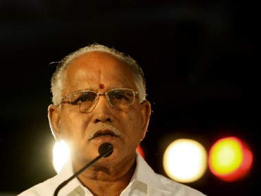 Yeddyurappa in jail, BJP to support him legally Yeddyurappa in jail, BJP to support him legally