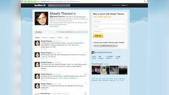 Tharoor endorses use of social media by governments for accountability