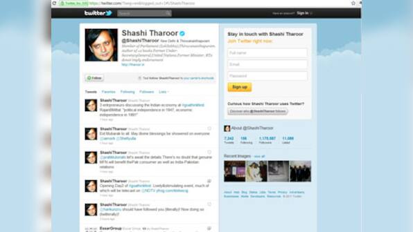 Tharoor endorses use of social media by governments for accountability