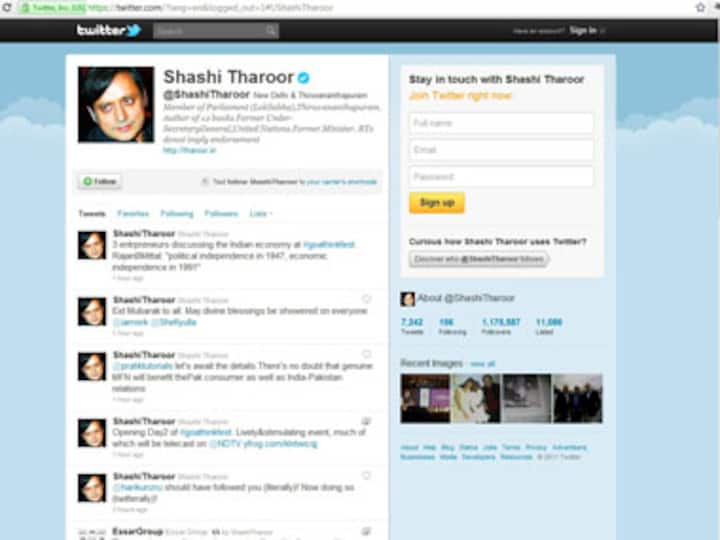 Tharoor endorses use of social media by governments for accountability Tharoor endorses use of social media by governments for accountability