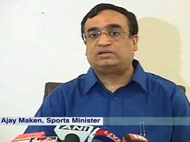 Maken hopes to introduce revised sports bill in Parliament's winter session Maken hopes to introduce revised sports bill in Parliament's winter session
