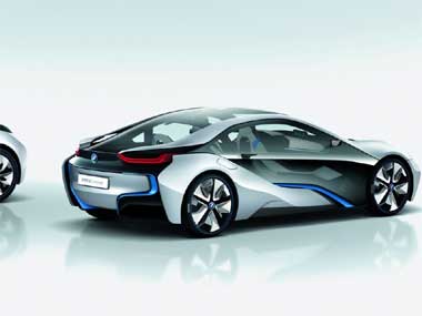 BMW unveils new electric and hybrid concept cars-Business News , Firstpost