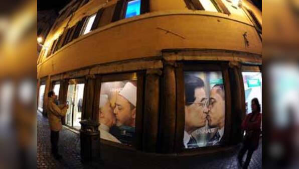 Vatican protests Benetton ad showing Pope kissing imam