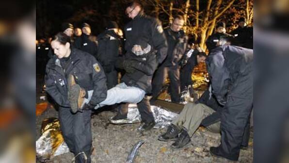German police clash with thousands blocking nuclear train