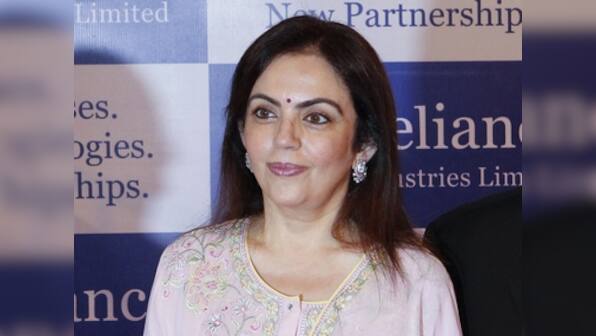 Nita Ambani steps into the business limelight at EIH