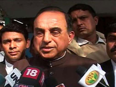 Court right in denying bail to Kanimozhi and others: Swamy Court right in denying bail to Kanimozhi and others: Swamy