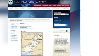 US removes maps showing PoK as part of Pak from website