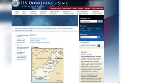 US removes maps showing PoK as part of Pak from website