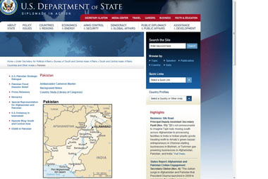 US removes maps showing PoK as part of Pak from website US removes maps showing PoK as part of Pak from website