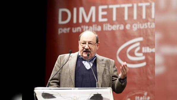 Berlusconi's resignation would be the end of a nightmare: Umberto Eco