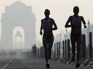 Lelisa Desisa and Lucy Kabuu win Delhi marathon Lelisa Desisa and Lucy Kabuu win Delhi marathon