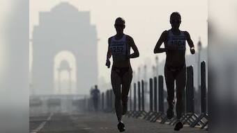 Lelisa Desisa and Lucy Kabuu win Delhi marathon