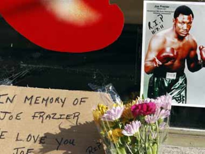 'Joe Frazier, sharp as a razor'