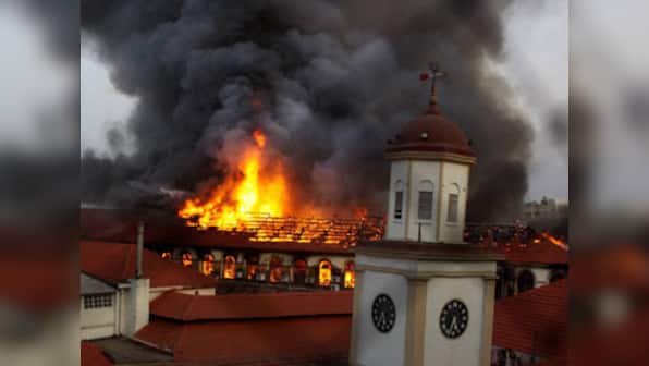 Massive fire in Mumbai, two feared dead