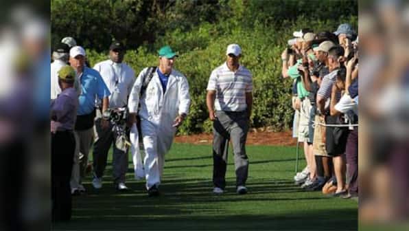 Woods to face Scott and former caddy in Presidents Cup
