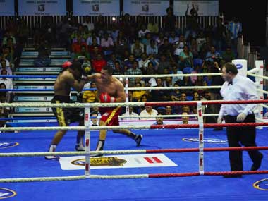 Boxing moves out of the box and into the mall Boxing moves out of the box and into the mall