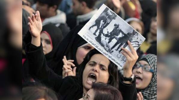 Where is the dignity, ask Egypt's women protesters 